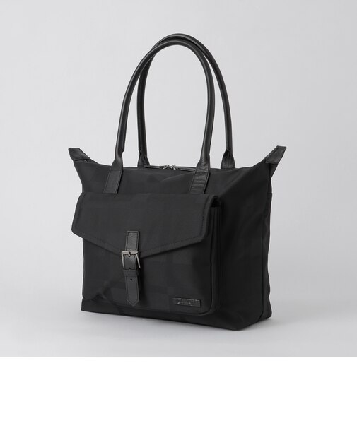 シャドークレストブリッジチェックトートバッグ