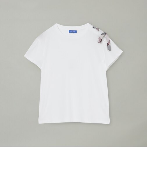 ハトメリボンTシャツ