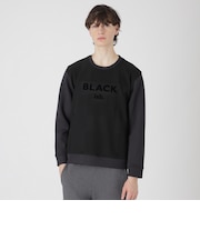 【BLACK lab.】シャドーチェックダブルニットスウェットシャツ