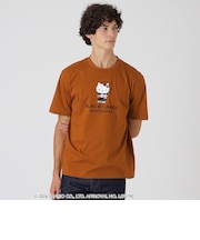 【一部店舗限定】【ハローキティコラボ】クレストブリッジチェックブルゾンキティTシャツ