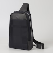 LIMONTAシャドークレストブリッジチェックビジネスボディバッグ