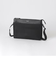 LIMONTAシャドークレストブリッジチェックビジネスショルダーバッグ