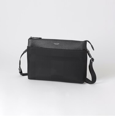LIMONTAシャドークレストブリッジチェックビジネスショルダーバッグ