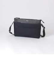 LIMONTAシャドークレストブリッジチェックビジネスショルダーバッグ