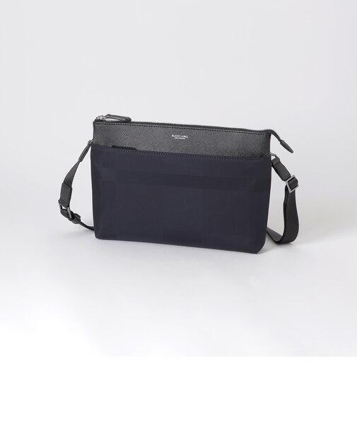 LIMONTAシャドークレストブリッジチェックビジネスショルダーバッグ