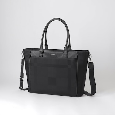 LIMONTAシャドークレストブリッジチェックビジネストート