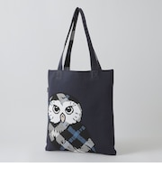 【WEB・一部店舗限定】クレストブリッジチェックオウルニットバッグ