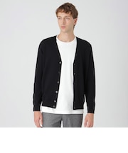 CASHWOOLドレスニットカーディガン