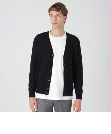 CASHWOOLドレスニットカーディガン