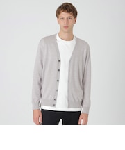 CASHWOOLドレスニットカーディガン