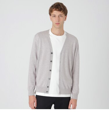 CASHWOOLドレスニットカーディガン
