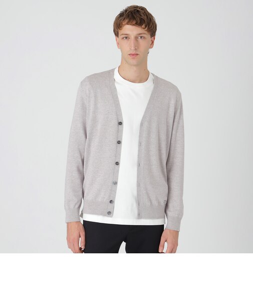 CASHWOOLドレスニットカーディガン