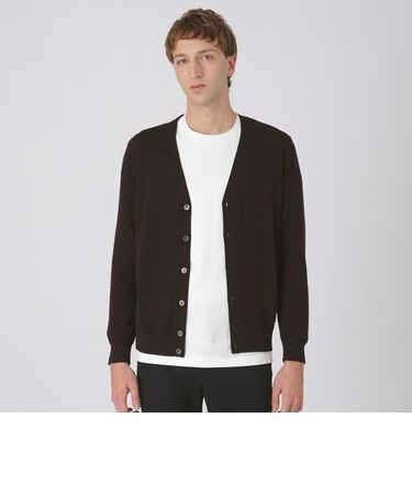 CASHWOOLドレスニットカーディガン