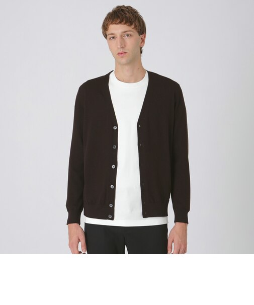 CASHWOOLドレスニットカーディガン
