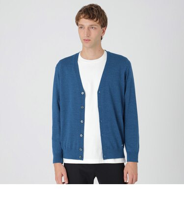 CASHWOOLドレスニットカーディガン