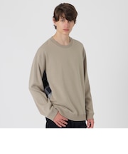 BOMBER HEAT(R)サイドチェックスウェットシャツ