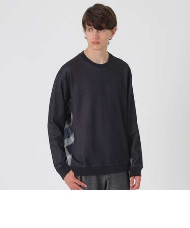 BOMBER HEAT(R)サイドチェックスウェットシャツ