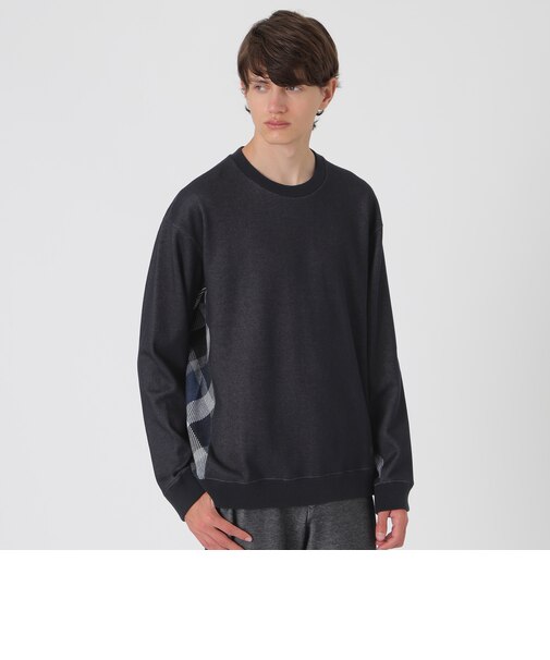 BOMBER HEAT(R)サイドチェックスウェットシャツ