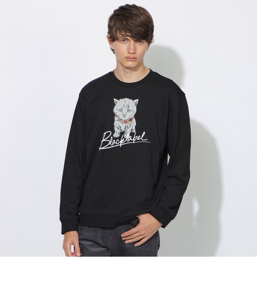 【WEB・一部店舗限定】ブリティッシュキャットスウェットシャツ