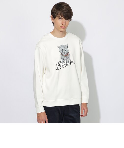 【WEB・一部店舗限定】ブリティッシュキャットスウェットシャツ