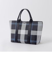 クレストブリッジチェックランチトート