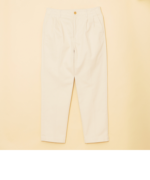 ハイカウントドリル2タックトラウザーズ