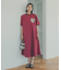 クレストブリッジチェックポケットTシャツワンピース