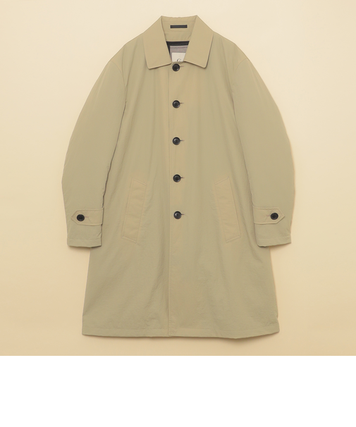 ワッシャーナイロンコンフォートステンカラーコート