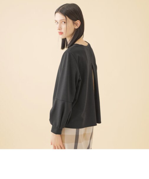 バッククレストブリッジチェックポンチプルオーバー