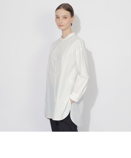 スタンドカラーブザムシャツ