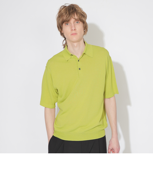 ドライタッチフラットニットポロシャツ