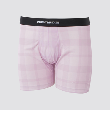 トーナルクレストブリッジチェックボクサーパンツ