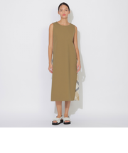 ノースリーブポンチワンピース