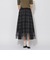 クレストブリッジチェックチュールスカート