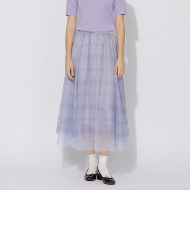 クレストブリッジチェックチュールスカート