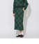 クレストブリッジチェックスボンディングニットスカート