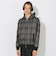 【WEB限定カラー有り】Ｗフェイスクレストブリッジチェックジップパーカー