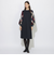クレストブリッジチェックスリーブポンチワンピース