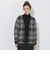 クレストブリッジチェックシャギーカーディガン