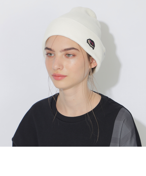 ヘッジホッグワッペンニットキャップ｜シービー・クレストブリッジの