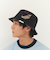 チェックポケットバケットハット