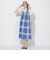 クレストブリッジチェックコンビワンピース