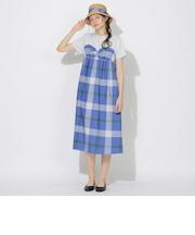 クレストブリッジチェックコンビワンピース