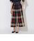 クレストブリッジチェックワイドパンツ