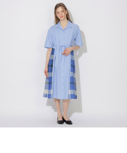 【WEB＆ダイバーシティ東京プラザ店限定】オープンカラーワンピース