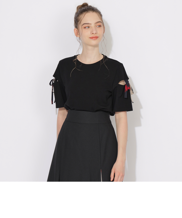 シトラテックショルダーリボンT