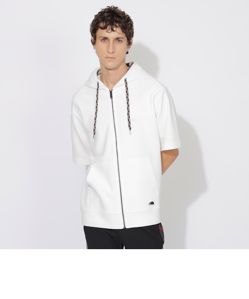 ヘッジホッグハーフスリーブフーディー