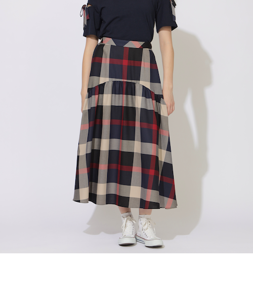 クレストブリッジチェックスカート｜シービー・クレストブリッジ