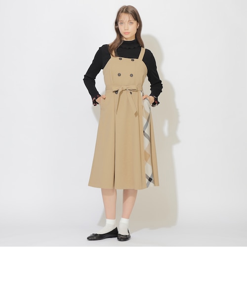 Chesty - 新品☆Chesty☆コサージュトレンチジレワンピース Chesty チェスティ コサージュトレンチ ジレ ワンピース 【公式通販】