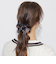 クレストブリッジチェックリボンシュシュ